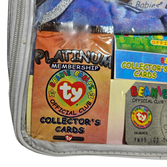 Ty Platinum Official Club Beanie Baby Bear Coin Membership Kit 1999 RETIRED NEW - Picture 5 of 7